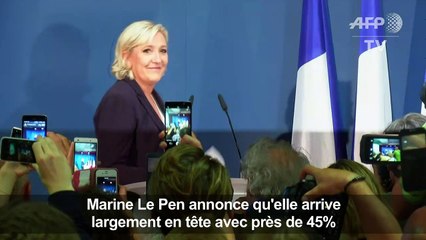 Marine Le Pen appelle ses partisans à se mobiliser