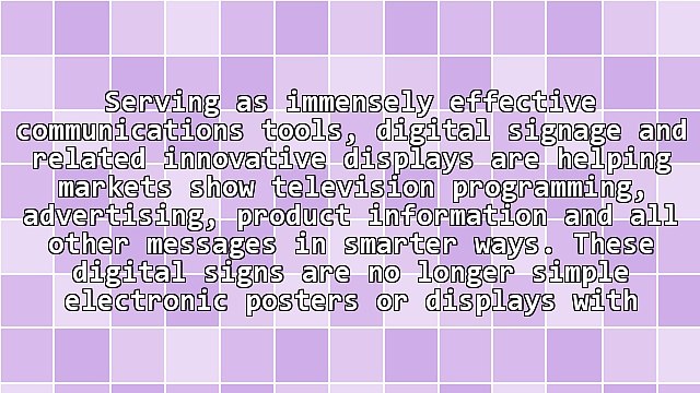 Innovative Ways In Which Digital Signage Engages With Target Audiences