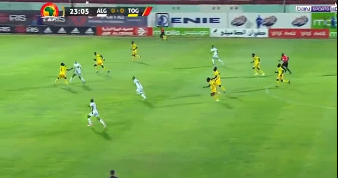 هدف سفيان هني الرائع في مرمى الطوغو
