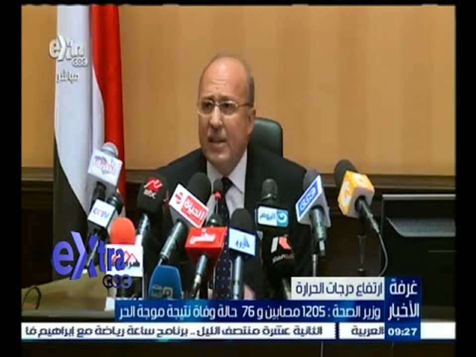 #غرفة_الأخبار | وزير الصحة : 1205 مصابين و 76 ح...