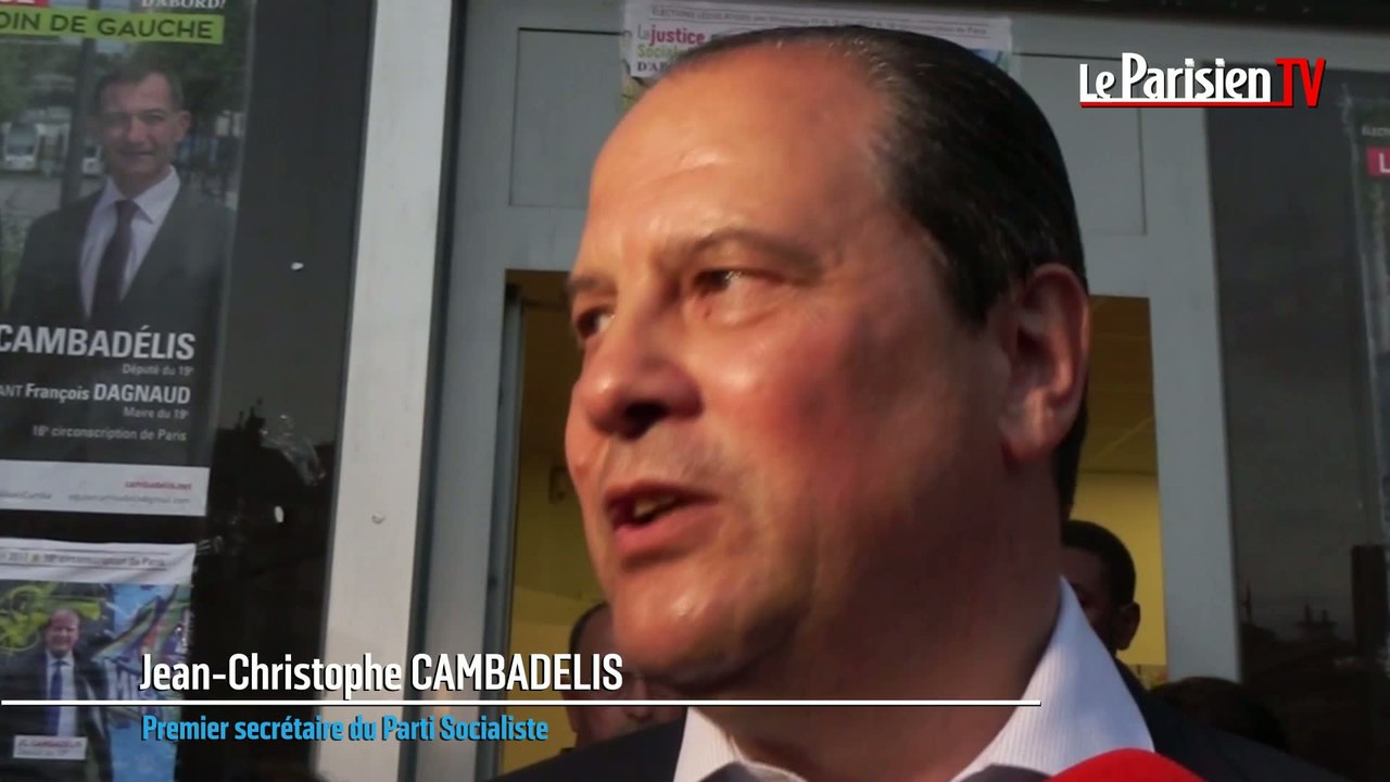 Législatives 2017. Cambadelis : "Nous avons été éliminés, malgré un beau combat"