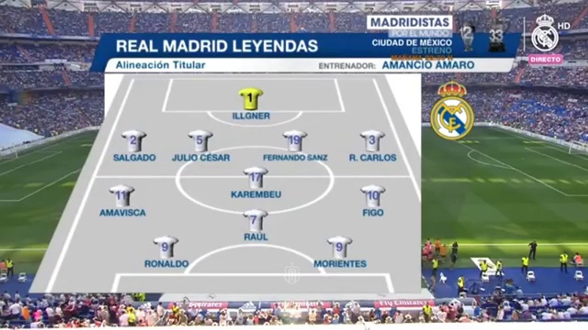 Barcelona vs real madrid legends