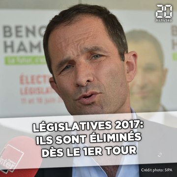 Législatives 2017: Ils sont éliminés dès le 1er tour