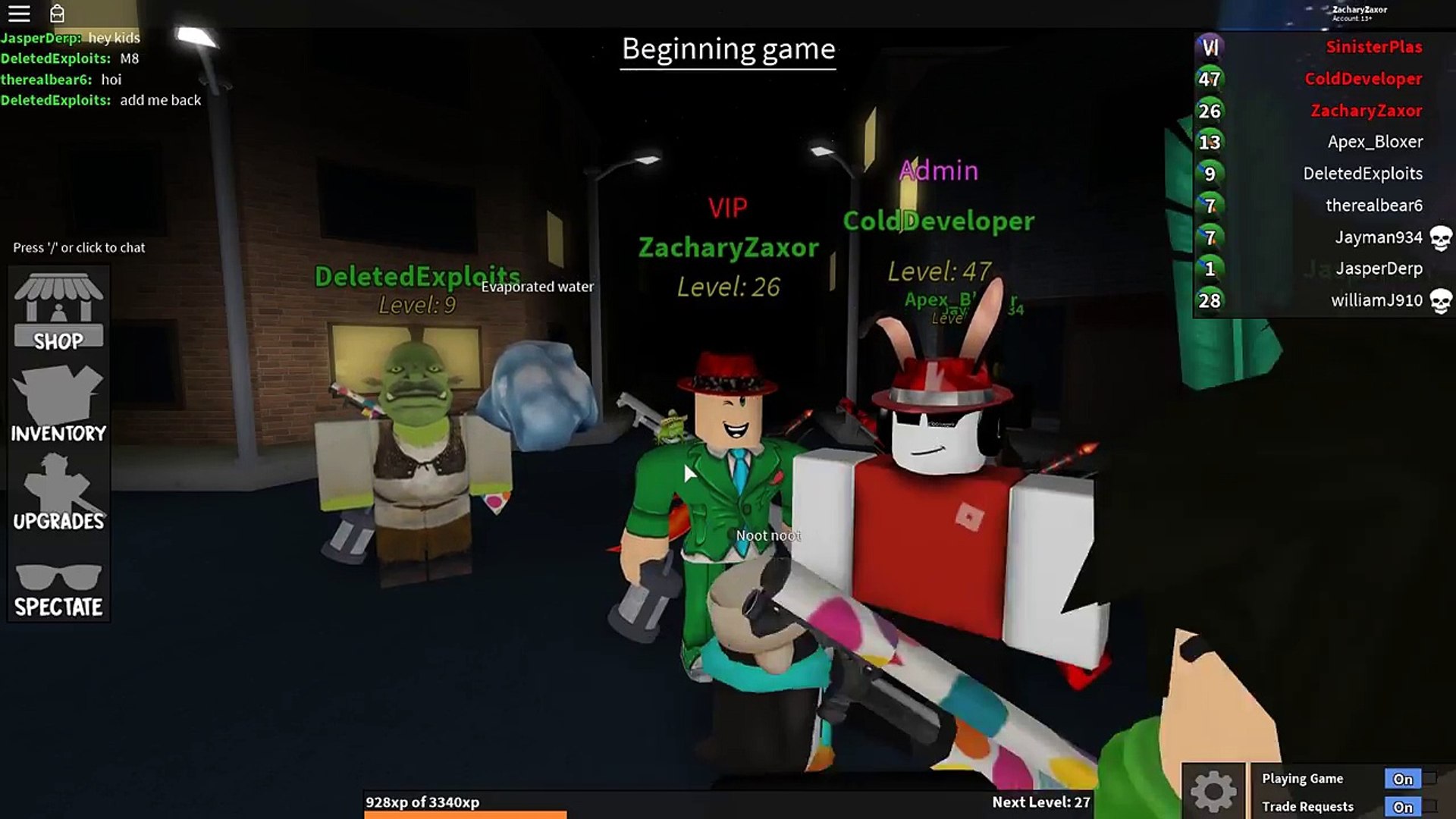 Zacharyzaxor Roblox Admin The Owner Of This Roblox Game Gave Me The Rarest Mythic Video