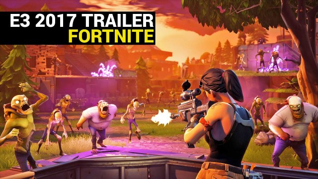 Fortnite - E3 2017 Official Gameplay Trailer (Xbox One S)