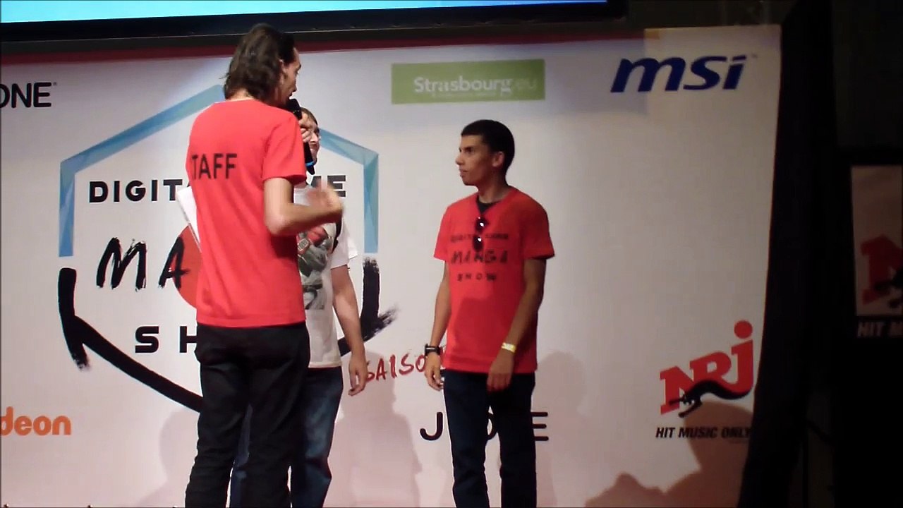 Le champion d'Alsace a Tekken 7 au DGMS17  de Brumath