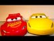 Cars 3 Pixar Lightning McQueen Earthquake in Radiator Springs with Mater Mack Red and Flo