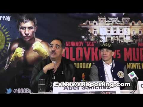 Abel Sanchez: Murray Is 6 Feet? Gennady Golovkin Will Make Him 5'10 - Esnews Boxing