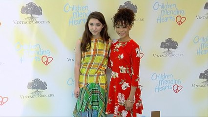 Rowan Blanchard and Storm Reid “CMH Empathy Rocks 2017”