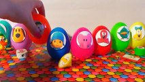 Surprise eggs unboxing toys Pocoyo and friends eggs surprise toys huevos sorpresa con j
