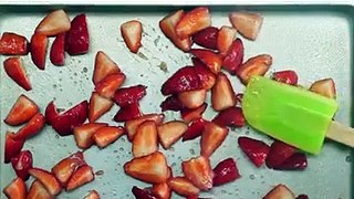 383.Mascarpone Mousse with Roasted Strawberries