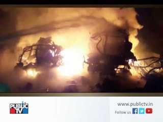 fire-accident-in-chikkaballapura-gas-cylinders-blasted-like-crackers