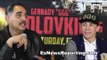 Gennady Golovkin Trainer Abel Sanchez On GGG Sick Power - felt power from day one