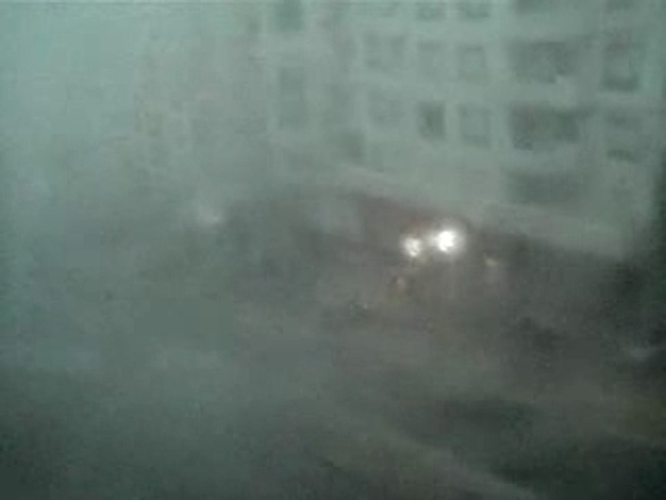 Intempéries et inondations à Tunis le 13 Octobre 2007