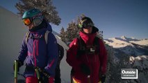 402.Angel Collinson Skis the Suicide Chute in Salt Lake City - Locals