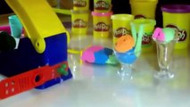 [Padu] Play Doh Ice Cream Swirl Shop Surprise Eggs Toys Spongebob - Play Doh Ice Cream Play