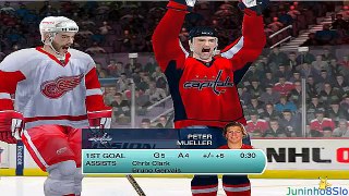 NHL 09-Dynasty mode-Washington Capitals vs Detroit Red Wings-Game 97-Playoff game 15-The Stanley Cup Final-Game 1