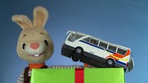 Unboxing Vehicle Toys for Kids - Playmobil Toy Bus _ Toy Videos for Kids _ Harry the Bunny-2RiH