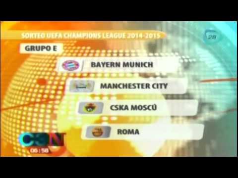 Sorteo UEFA Champions League 2014 / UEFA Champions League Draw 2014