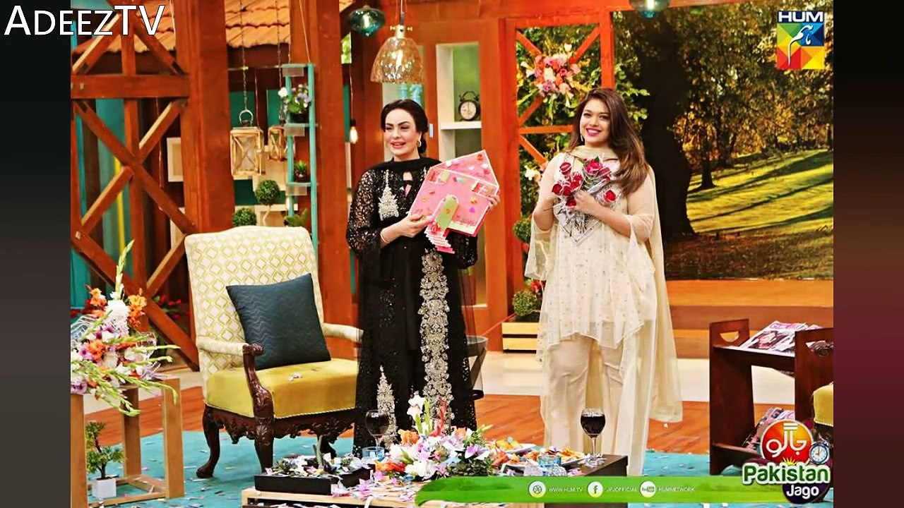 Lolllywood Actress Sanam Jung is back on Jago Pakistan Jago