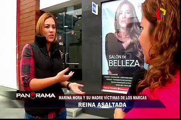 Reina asaltada: Marina Mora y su madre víctimas de ‘marcas’