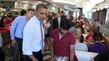 President Barack Obama Makes Surprise Visit