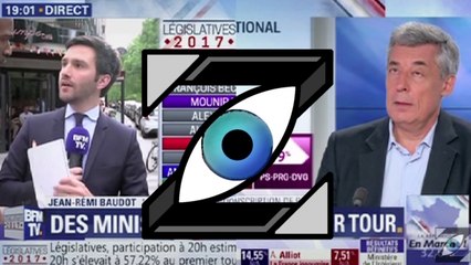 [Zap Télé] Henri Guaino se lâche + Agression en direct sur BFMtv ! (12/06/17)