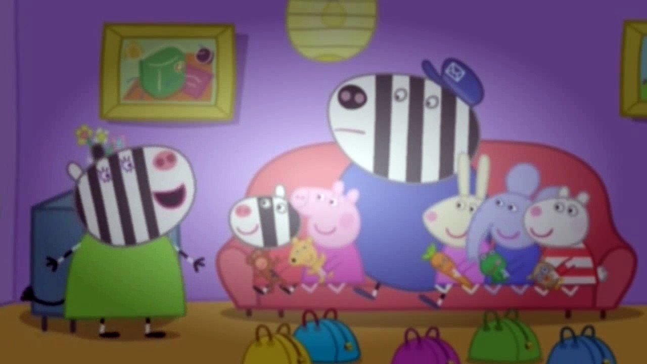 Peppa Pig s02e51 Sleepover
