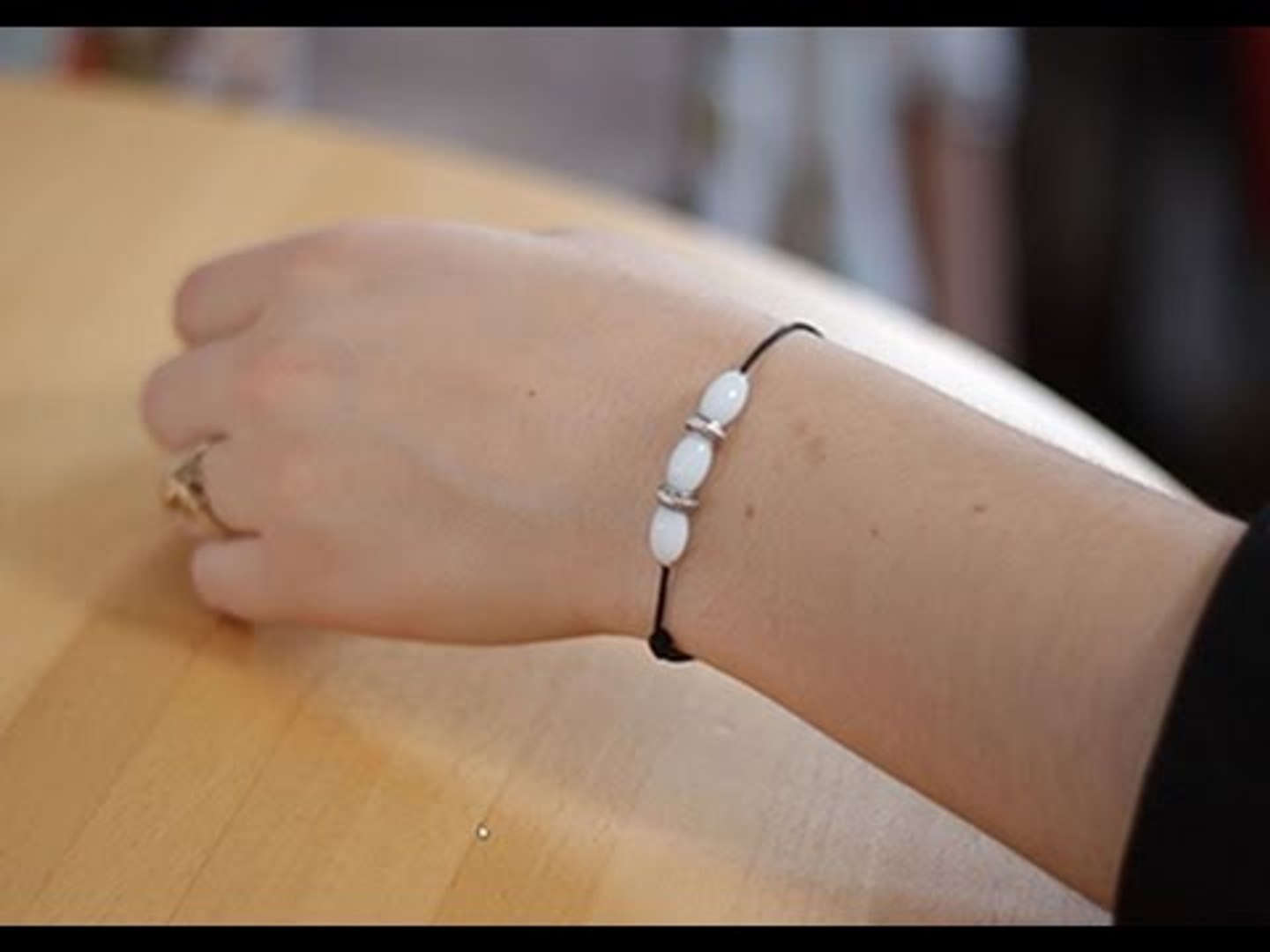 DIY Bracelet à noeud coulissant - Vidéo Dailymotion