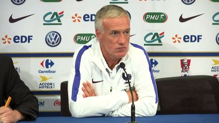 Foot - Amical - Bleus : Deschamps «Terminer sur une bonne note»