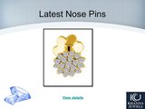 Top 10 Diamond Nose Pins Design at Khanna Jewels