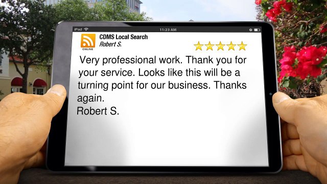 CDMS Local Search Amazing Five Star Review by Robert Singleton