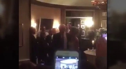 President Donald Trump Crashed A Wedding Reception Last Night At Golf Club In NJ