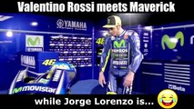 34.Lorenzo is spied on Valentino Rossi & Maverick Viñales MotoGP shoot