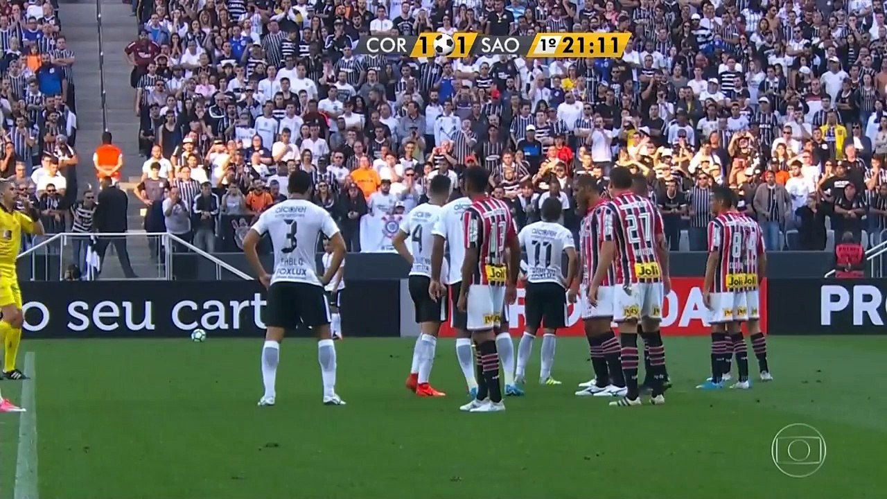 Melhores Momentos - Corinthians 3 x 2 São Paulo - Brasileirão 6ª Rodada - 11-06-2017