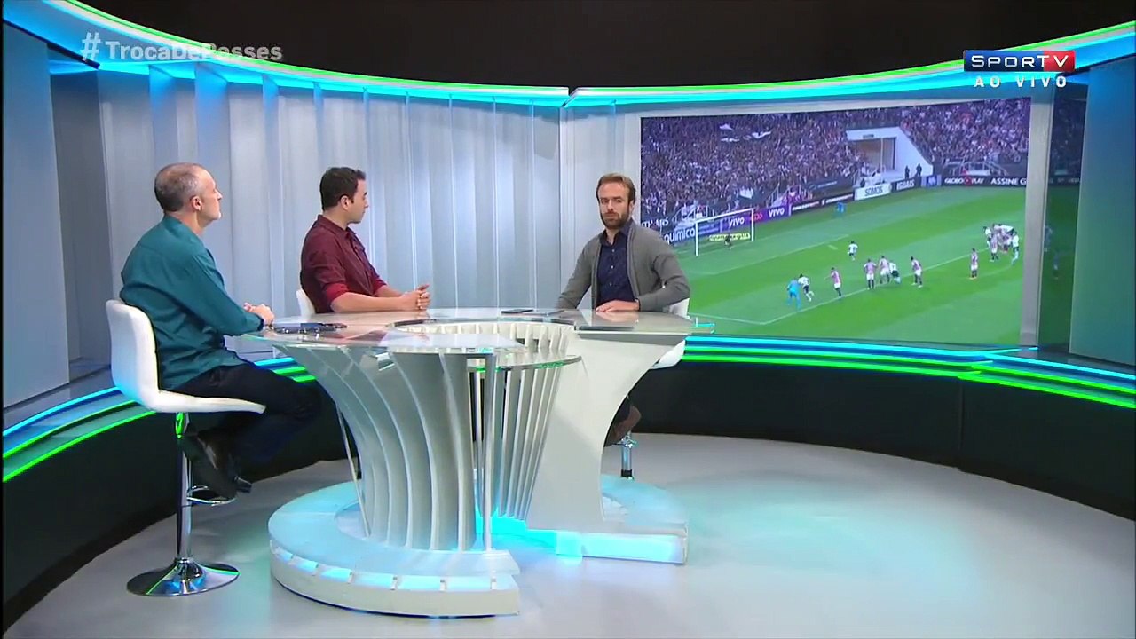 Troca de Passes - Análise, debate - Corinthians 3 x 2 São Paulo - Brasileirão - 11-06-2017