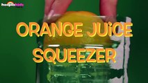 How to make an Orange Juice Squeezer from Plastic Bottle - Amazing DIY Projects - HooplaKid