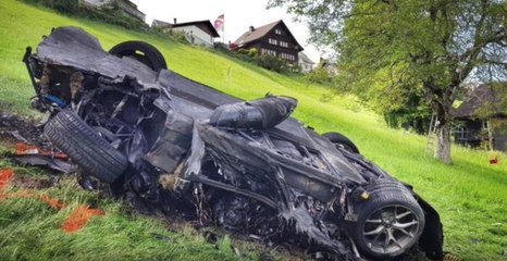 VÍDEO: Richard Hammond se estrella con un Rimac Concept One de 2 millones de libras