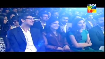 Mahira khan got anger in award show