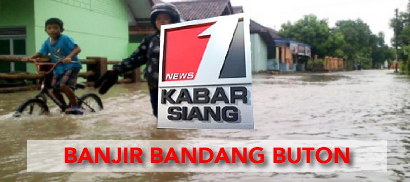 Detik-detik Banjir Bandang Terjang Pemukiman Warga di Buton Selatan