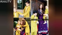 Lollywood Actress Sana Fakhar with Family