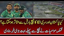 Weather Update - Pakistan vs Sri Lanka - Champions Trophy 2017