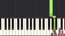 How to play 'VIVI`S THEME' from Final Fantasy IX dsa (Synthesia) [Piano Video Tutorial] [HD]