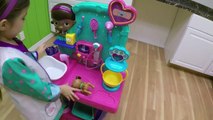 NEW DOC MCSTUFFINS PET VET CHECKUP CENTER Toy Puppy Findo Playing Doctor Vet Opening To