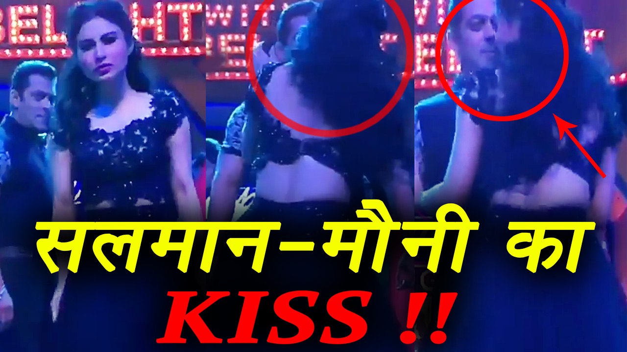 Salman Khan, Mouni Roy KISS ACCIDENTALLY during Super Night With Tubelight | FilmiBeat