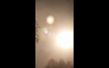 Extremely LARGE RED NIBIRU Planet caught in Texas sunrise WOW