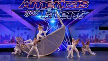 America's Got Talent 2017 Diavolo High Flying Dangerous & Innovative Acrobatic Group Full Audition (1)
