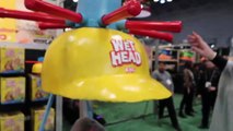 GIANT WET HEAD EXTREME CHALLENGE! New York City Toy Fair - Toys