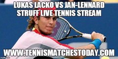 Lukas Lacko vs Jan-Lennard Struff Live Tennis Stream - ATP Stuttgart - 12:30 UK - 12th June