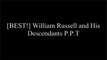 [wsNkB.BOOK] William Russell and His Descendants by Anna Russell Des Cognets W.O.R.D